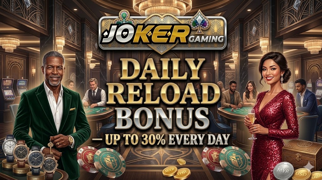 Joker123 Daily Reload Bonus
